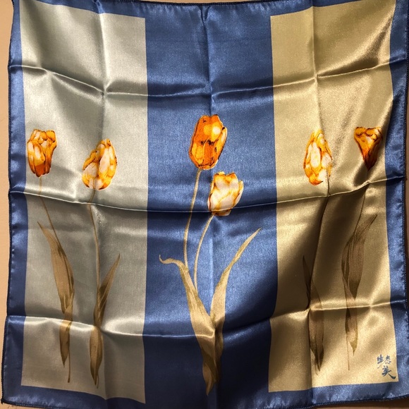 All Season TWO Square Scarves - Picture 3 of 3